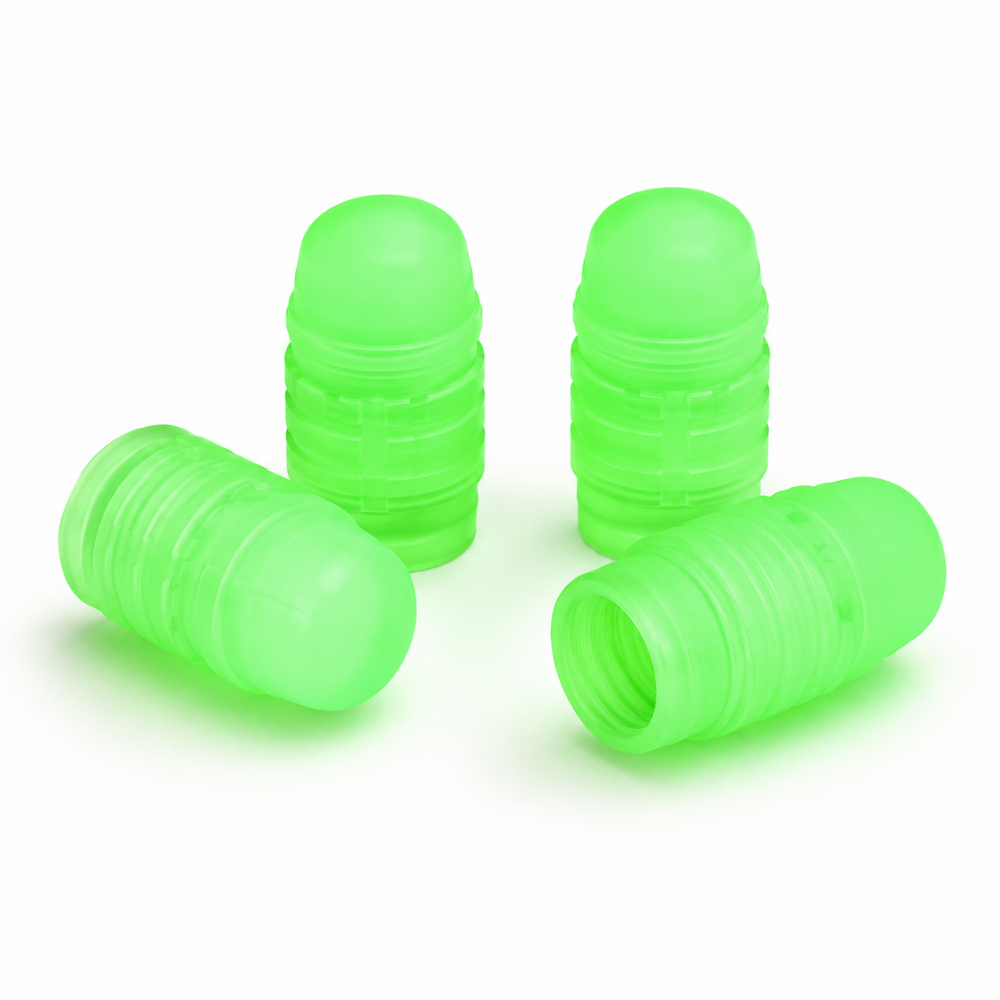 Silicone Chair Leg Caps – Green Anti-Slip Furniture Floor Protectors, 4 Pack