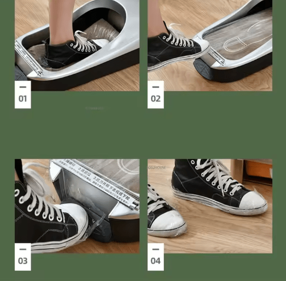 Car-Style Shoe Cover Dispenser ©